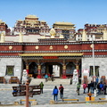 Entrance to Ganden Sumtseling Monastery