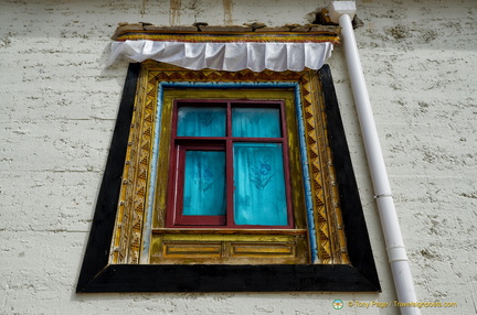 Colourful Window Tibetan Frame