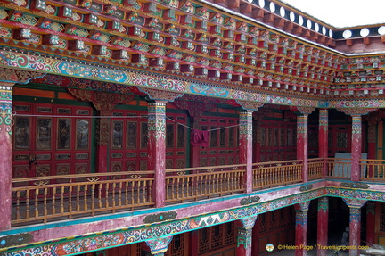 Ornate Tibetan Buddhist Architecture